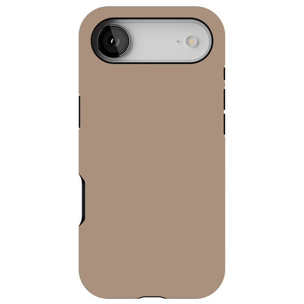 Quicksand Color Tough Cases For Apple iPhone (17, 16, 15, 14, 13, 12, 11, X, SE, 8, 7/ Air, Plus, Pro, Max, Mini, XR, XS), Print in USA