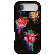 Watercolor Rose Tough Cases For Apple iPhone (17, 16, 15, 14, 13, 12, 11, X, SE, 8, 7/ Air, Plus, Pro, Max, Mini, XR, XS), Print in USA