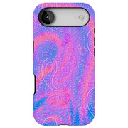 Pink Bandana Tough Cases For Apple iPhone (17, 16, 15, 14, 13, 12, 11, X, SE, 8, 7/ Air, Plus, Pro, Max, Mini, XR, XS), Print in USA