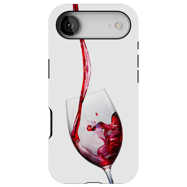 Pouring Wine Tough Cases For Apple iPhone (17, 16, 15, 14, 13, 12, 11, X, SE, 8, 7/ Air, Plus, Pro, Max, Mini, XR, XS), Print in USA