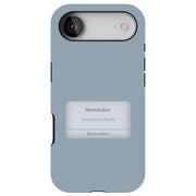 Reminder Box 2 Tough Cases For Apple iPhone (17, 16, 15, 14, 13, 12, 11, X, SE, 8, 7/ Air, Plus, Pro, Max, Mini, XR, XS), Print in USA