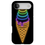Ice Cream Sign Tough Cases For Apple iPhone (17, 16, 15, 14, 13, 12, 11, X, SE, 8, 7/ Air, Plus, Pro, Max, Mini, XR, XS), Print in USA