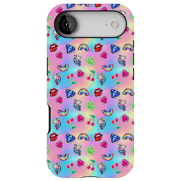 Unicorn Shapes Tough Cases For Apple iPhone (17, 16, 15, 14, 13, 12, 11, X, SE, 8, 7/ Air, Plus, Pro, Max, Mini, XR, XS), Print in USA