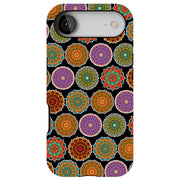 Mandala Art Tough Cases For Apple iPhone (17, 16, 15, 14, 13, 12, 11, X, SE, 8, 7/ Air, Plus, Pro, Max, Mini, XR, XS), Print in USA