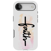 Faith Cross Tough Cases For Apple iPhone (17, 16, 15, 14, 13, 12, 11, X, SE, 8, 7/ Air, Plus, Pro, Max, Mini, XR, XS), Print in USA