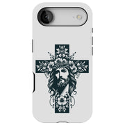 Christ Cross Tough Cases For Apple iPhone (17, 16, 15, 14, 13, 12, 11, X, SE, 8, 7/ Air, Plus, Pro, Max, Mini, XR, XS), Print in USA