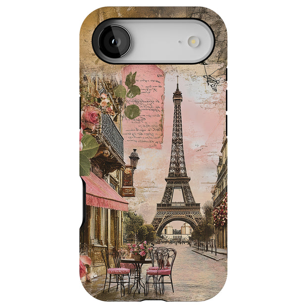 Paris Love 4 Tough Cases For Apple iPhone (17, 16, 15, 14, 13, 12, 11, X, SE, 8, 7/ Air, Plus, Pro, Max, Mini, XR, XS), Print in USA