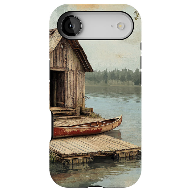 Old Boathouse 2 Tough Cases For Apple iPhone (17, 16, 15, 14, 13, 12, 11, X, SE, 8, 7/ Air, Plus, Pro, Max, Mini, XR, XS), Print in USA