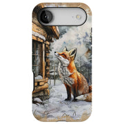Winter Snow Fox Tough Cases For Apple iPhone (17, 16, 15, 14, 13, 12, 11, X, SE, 8, 7/ Air, Plus, Pro, Max, Mini, XR, XS), Print in USA