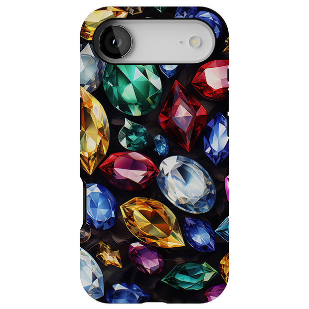 Gems Jewels 1 Tough Cases For Apple iPhone (17, 16, 15, 14, 13, 12, 11, X, SE, 8, 7/ Air, Plus, Pro, Max, Mini, XR, XS), Print in USA