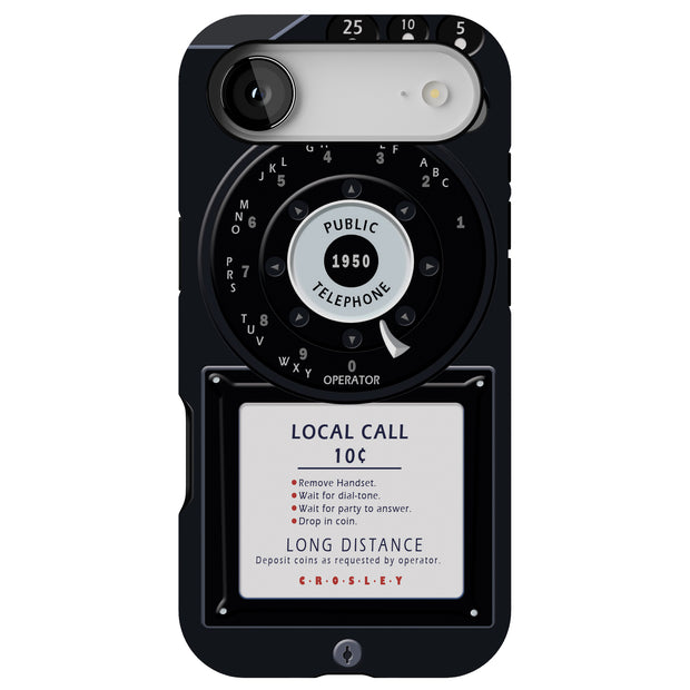 Vintage Phone Tough Cases For Apple iPhone (17, 16, 15, 14, 13, 12, 11, X, SE, 8, 7/ Air, Plus, Pro, Max, Mini, XR, XS), Print in USA