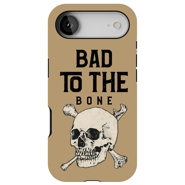 Bad to The Bone Tough Cases For Apple iPhone (17, 16, 15, 14, 13, 12, 11, X, SE, 8, 7/ Air, Plus, Pro, Max, Mini, XR, XS), Print in USA