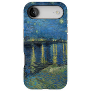 Starry Night 1 Tough Cases For Apple iPhone (17, 16, 15, 14, 13, 12, 11, X, SE, 8, 7/ Air, Plus, Pro, Max, Mini, XR, XS), Print in USA