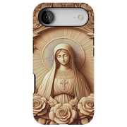 Virgin Mary 1 Tough Cases For Apple iPhone (17, 16, 15, 14, 13, 12, 11, X, SE, 8, 7/ Air, Plus, Pro, Max, Mini, XR, XS), Print in USA
