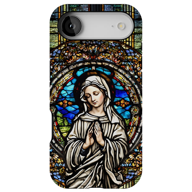 Virgin Mary 2 Tough Cases For Apple iPhone (17, 16, 15, 14, 13, 12, 11, X, SE, 8, 7/ Air, Plus, Pro, Max, Mini, XR, XS), Print in USA