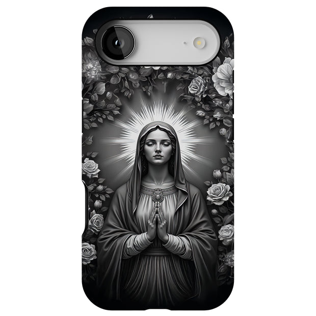Virgin Mary 4 Tough Cases For Apple iPhone (17, 16, 15, 14, 13, 12, 11, X, SE, 8, 7/ Air, Plus, Pro, Max, Mini, XR, XS), Print in USA