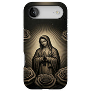 Virgin Mary 5 Tough Cases For Apple iPhone (17, 16, 15, 14, 13, 12, 11, X, SE, 8, 7/ Air, Plus, Pro, Max, Mini, XR, XS), Print in USA