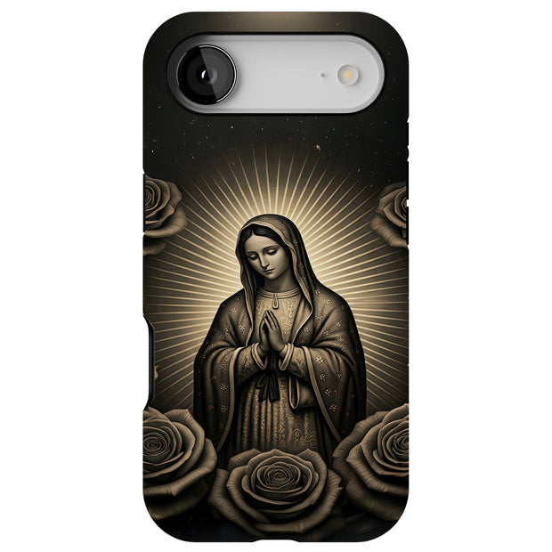 Virgin Mary 5 Tough Cases For Apple iPhone (17, 16, 15, 14, 13, 12, 11, X, SE, 8, 7/ Air, Plus, Pro, Max, Mini, XR, XS), Print in USA