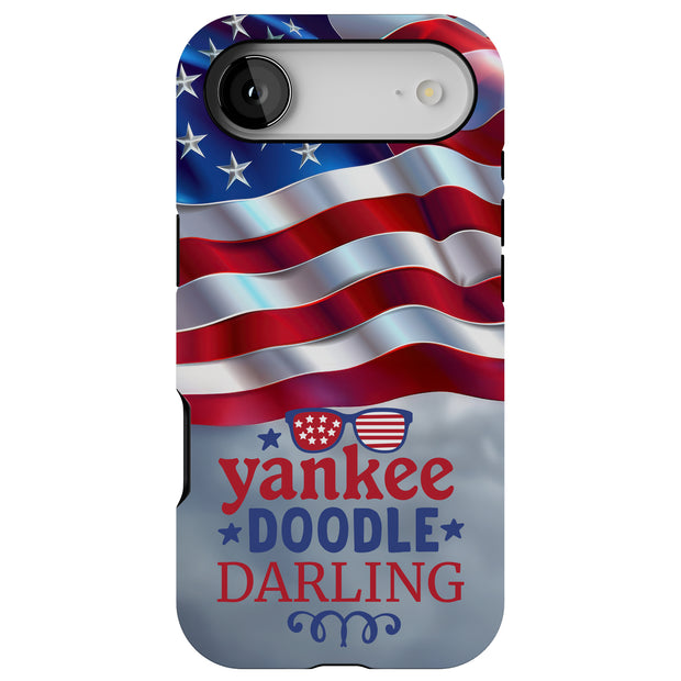 Yankee Doodle 1 Tough Cases For Apple iPhone (17, 16, 15, 14, 13, 12, 11, X, SE, 8, 7/ Air, Plus, Pro, Max, Mini, XR, XS), Print in USA
