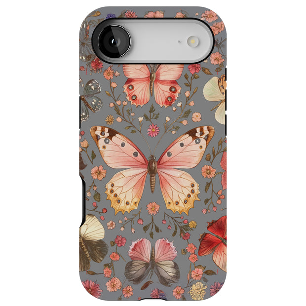 Butterfly 3 Tough Cases For Apple iPhone (17, 16, 15, 14, 13, 12, 11, X, SE, 8, 7/ Air, Plus, Pro, Max, Mini, XR, XS), Print in USA