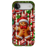 Gingerbreadman Tough Cases For Apple iPhone (17, 16, 15, 14, 13, 12, 11, X, SE, 8, 7/ Air, Plus, Pro, Max, Mini, XR, XS), Print in USA