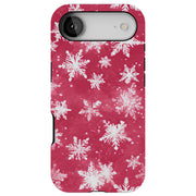 Xmas Snowflake 1 Tough Cases For Apple iPhone (17, 16, 15, 14, 13, 12, 11, X, SE, 8, 7/ Air, Plus, Pro, Max, Mini, XR, XS), Print in USA