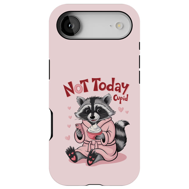 Raccoon Cupid Tough Cases For Apple iPhone (17, 16, 15, 14, 13, 12, 11, X, SE, 8, 7/ Air, Plus, Pro, Max, Mini, XR, XS), Print in USA