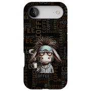 Coffee Donkey Tough Cases For Apple iPhone (17, 16, 15, 14, 13, 12, 11, X, SE, 8, 7/ Air, Plus, Pro, Max, Mini, XR, XS), Print in USA