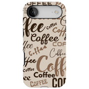 Coffee Coffee Tough Cases For Apple iPhone (17, 16, 15, 14, 13, 12, 11, X, SE, 8, 7/ Air, Plus, Pro, Max, Mini, XR, XS), Print in USA