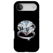 Diamond Ring 1 Tough Cases For Apple iPhone (17, 16, 15, 14, 13, 12, 11, X, SE, 8, 7/ Air, Plus, Pro, Max, Mini, XR, XS), Print in USA