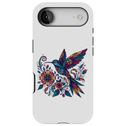 Hummingbird 2 Tough Cases For Apple iPhone (17, 16, 15, 14, 13, 12, 11, X, SE, 8, 7/ Air, Plus, Pro, Max, Mini, XR, XS), Print in USA