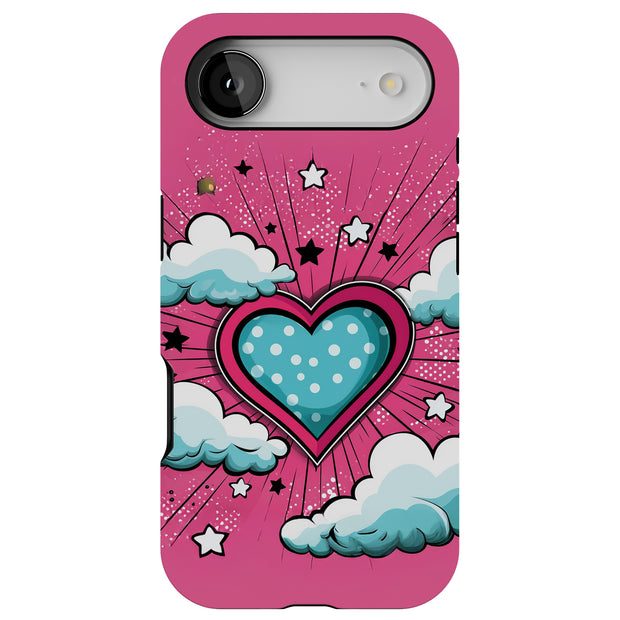 Valentine Pop 3 Tough Cases For Apple iPhone (17, 16, 15, 14, 13, 12, 11, X, SE, 8, 7/ Air, Plus, Pro, Max, Mini, XR, XS), Print in USA