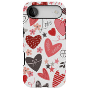 Valentines Love Tough Cases For Apple iPhone (17, 16, 15, 14, 13, 12, 11, X, SE, 8, 7/ Air, Plus, Pro, Max, Mini, XR, XS), Print in USA