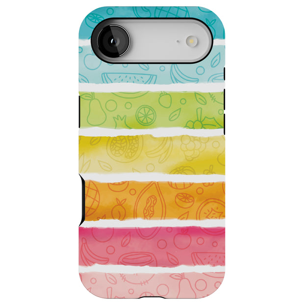 Color Fruit Tough Cases For Apple iPhone (17, 16, 15, 14, 13, 12, 11, X, SE, 8, 7/ Air, Plus, Pro, Max, Mini, XR, XS), Print in USA