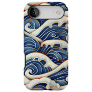 Japanese Wave 6 Tough Cases For Apple iPhone (17, 16, 15, 14, 13, 12, 11, X, SE, 8, 7/ Air, Plus, Pro, Max, Mini, XR, XS), Print in USA