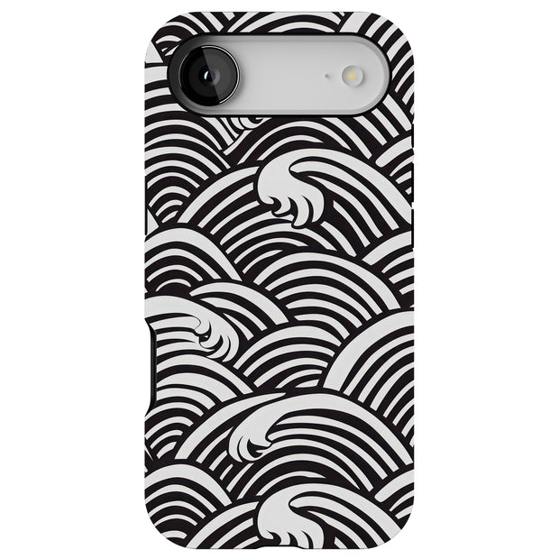 Japanese Wave 7 Tough Cases For Apple iPhone (17, 16, 15, 14, 13, 12, 11, X, SE, 8, 7/ Air, Plus, Pro, Max, Mini, XR, XS), Print in USA