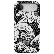 Japanese Wave 9 Tough Cases For Apple iPhone (17, 16, 15, 14, 13, 12, 11, X, SE, 8, 7/ Air, Plus, Pro, Max, Mini, XR, XS), Print in USA