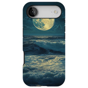 Star Moon Wave3 Tough Cases For Apple iPhone (17, 16, 15, 14, 13, 12, 11, X, SE, 8, 7/ Air, Plus, Pro, Max, Mini, XR, XS), Print in USA