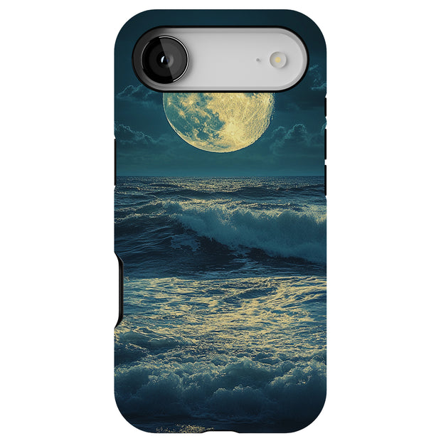Star Moon Wave3 Tough Cases For Apple iPhone (17, 16, 15, 14, 13, 12, 11, X, SE, 8, 7/ Air, Plus, Pro, Max, Mini, XR, XS), Print in USA