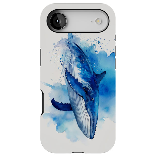 Humpback Whale3 Tough Cases For Apple iPhone (17, 16, 15, 14, 13, 12, 11, X, SE, 8, 7/ Air, Plus, Pro, Max, Mini, XR, XS), Print in USA