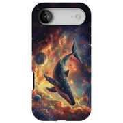 Space Whale 1 Tough Cases For Apple iPhone (17, 16, 15, 14, 13, 12, 11, X, SE, 8, 7/ Air, Plus, Pro, Max, Mini, XR, XS), Print in USA