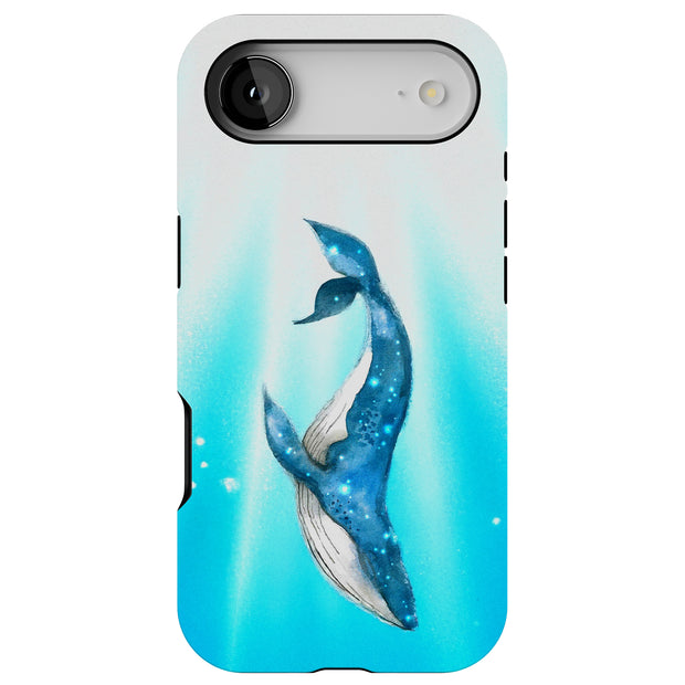 Humpback Whale9 Tough Cases For Apple iPhone (17, 16, 15, 14, 13, 12, 11, X, SE, 8, 7/ Air, Plus, Pro, Max, Mini, XR, XS), Print in USA