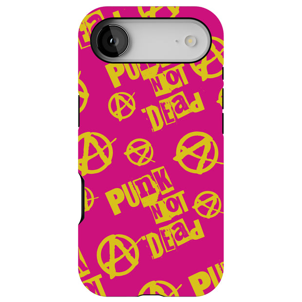Punk Not Dead 2 Tough Cases For Apple iPhone (17, 16, 15, 14, 13, 12, 11, X, SE, 8, 7/ Air, Plus, Pro, Max, Mini, XR, XS), Print in USA