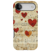Valentine Music Tough Cases For Apple iPhone (17, 16, 15, 14, 13, 12, 11, X, SE, 8, 7/ Air, Plus, Pro, Max, Mini, XR, XS), Print in USA
