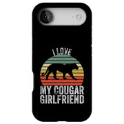 Cougar friend Tough Cases For Apple iPhone (17, 16, 15, 14, 13, 12, 11, X, SE, 8, 7/ Air, Plus, Pro, Max, Mini, XR, XS), Print in USA