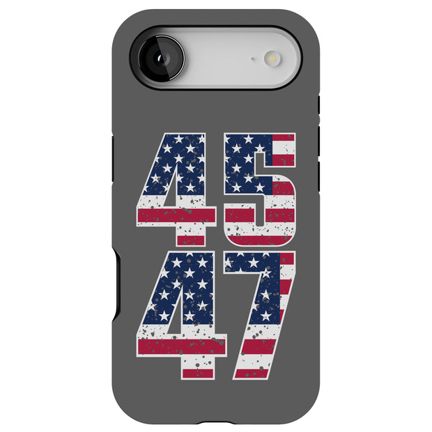 Trump 45 47 Tough Cases For Apple iPhone (17, 16, 15, 14, 13, 12, 11, X, SE, 8, 7/ Air, Plus, Pro, Max, Mini, XR, XS), Print in USA