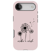 Make a Wish Tough Cases For Apple iPhone (17, 16, 15, 14, 13, 12, 11, X, SE, 8, 7/ Air, Plus, Pro, Max, Mini, XR, XS), Print in USA