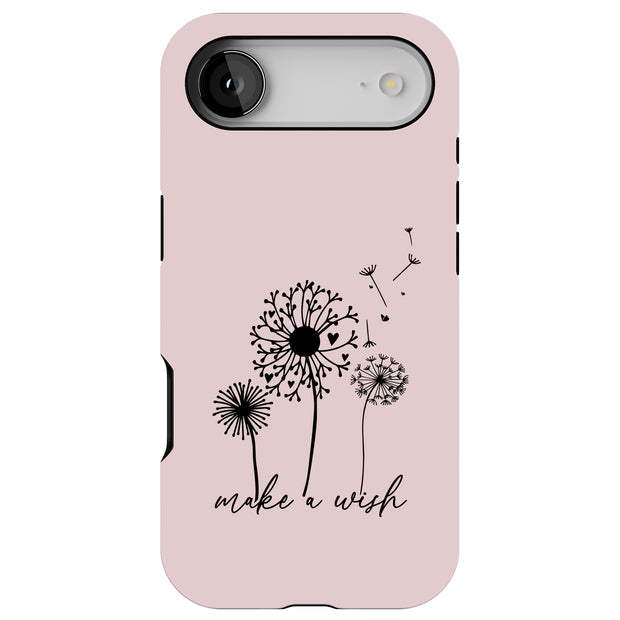 Make a Wish Tough Cases For Apple iPhone (17, 16, 15, 14, 13, 12, 11, X, SE, 8, 7/ Air, Plus, Pro, Max, Mini, XR, XS), Print in USA