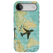Travel World Tough Cases For Apple iPhone (17, 16, 15, 14, 13, 12, 11, X, SE, 8, 7/ Air, Plus, Pro, Max, Mini, XR, XS), Print in USA
