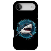Angry Shark Tough Cases For Apple iPhone (17, 16, 15, 14, 13, 12, 11, X, SE, 8, 7/ Air, Plus, Pro, Max, Mini, XR, XS), Print in USA
